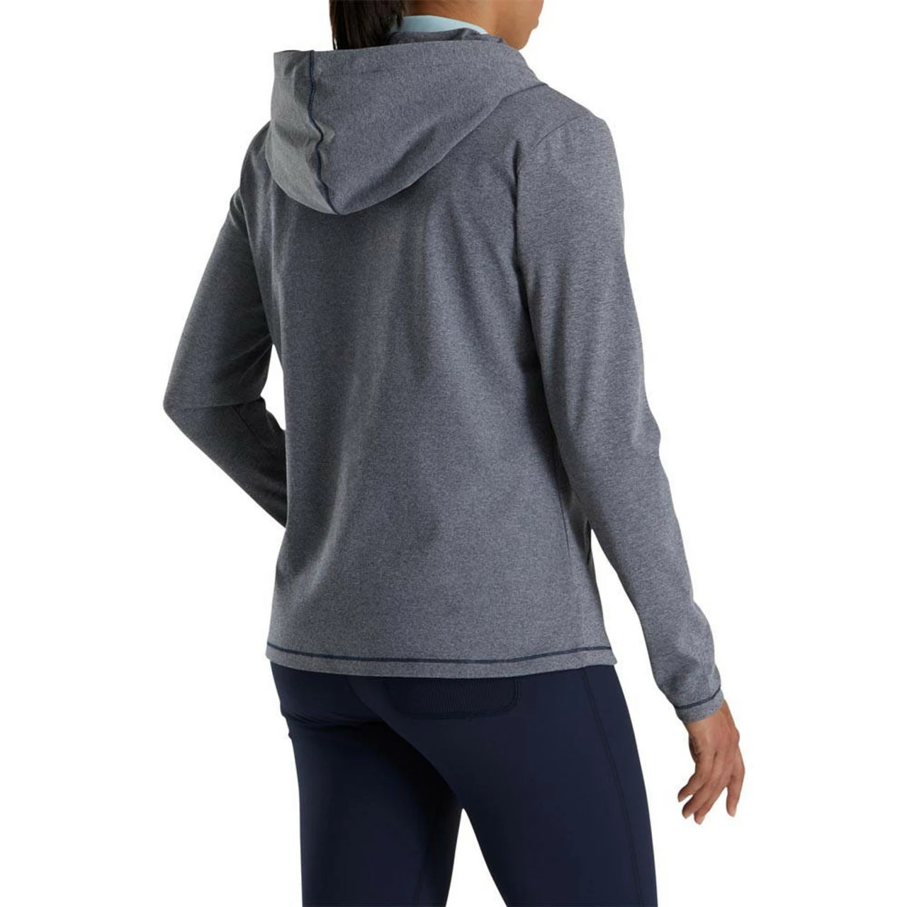 FootJoy Women's Full-Zip Hoodie 7 FootJoy Women's Full-Zip Hoodie - Image 5
