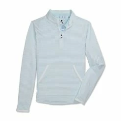 FootJoy Women's Half-Zip Tonal Stripe Mid-Layer -Golf Sales Store footjoy womens half zip tonal stripe mid layer sky 01 91148.1676592827