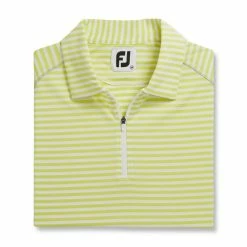 FootJoy Women's Heather Stripe Polo -Golf Sales Store footjoy womens heather stripe polo citrus 05 00720.1631901194