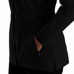 FootJoy Women's HydroLite Rain Jacket 20 FootJoy Women's HydroLite Rain Jacket -Golf Sales Store footjoy womens hydrolite rain jacket black 04 58592.1673902799