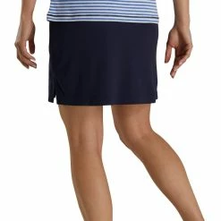 FootJoy Women's Knit Skort 32 FootJoy Women's Knit Skort -Golf Sales Store footjoy womens knit skort navy 03 75119.1673906119