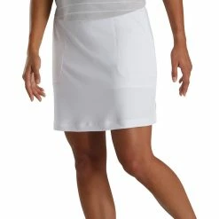 FootJoy Women's Knit Skort 23 FootJoy Women's Knit Skort -Golf Sales Store footjoy womens knit skort white 02 11411.1673904059