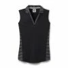 FootJoy Women's Open Placket Sleeveless Polo 1 FootJoy Women's Open Placket Sleeveless Polo -Golf Sales Store footjoy womens open placket sleeveless polo black 01 79463.1673285373