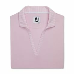 FootJoy Women's Open Placket Sleeveless Polo -Golf Sales Store footjoy womens open placket sleeveless polo pink 04 01860.1673285466