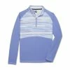 FootJoy Women's Watercolor Half-Zip Mid-Layer -Golf Sales Store footjoy womens watercolor half zip mid layer violet 01 31089.1676586298