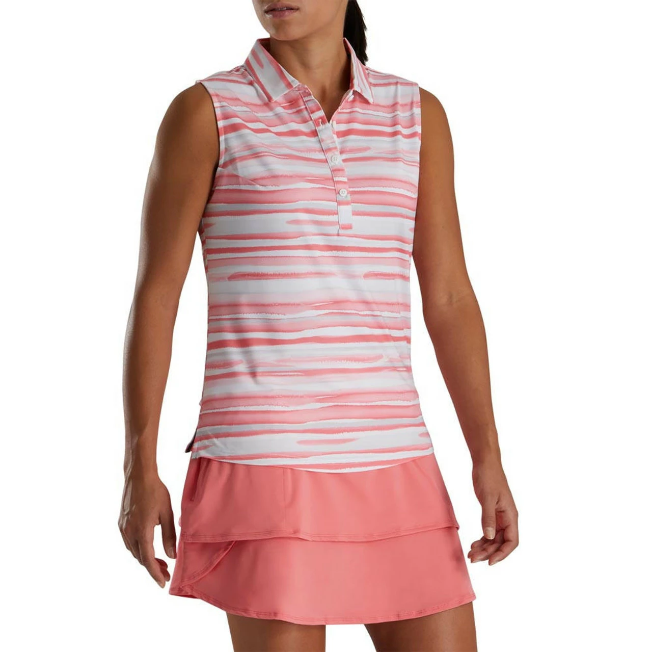 FootJoy Women's Watercolor Sleeveless Polo