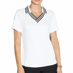 GGBLUE Elisha Polo -Golf Sales Store ggblue elisha polo white black 01 53097.1649879330