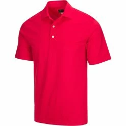 Greg Norman Freedom Micro Pique Polo -Golf Sales Store greg norman freedom micro pique polo british red 01 79519.1638564523