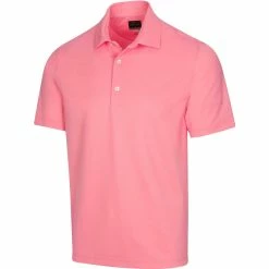 Greg Norman Freedom Micro Pique Polo -Golf Sales Store greg norman freedom micro pique polo cool coral 01 55701.1644421440