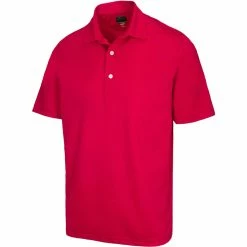Greg Norman Freedom Micro Pique Polo -Golf Sales Store greg norman freedom micro pique polo cranberry 01 21295.1638564522