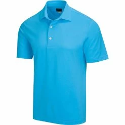 Greg Norman Freedom Micro Pique Polo -Golf Sales Store greg norman freedom micro pique polo riviera blue 01 81551.1638564524