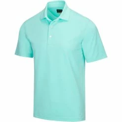 Greg Norman Freedom Micro Pique Polo -Golf Sales Store greg norman freedom micro pique polo seafoam blue 01 82427.1638564523