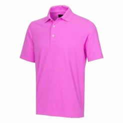 Greg Norman Protek Micro Pique Polo -Golf Sales Store greg norman protek micro pique polo light magenta 01 43785.1632427254