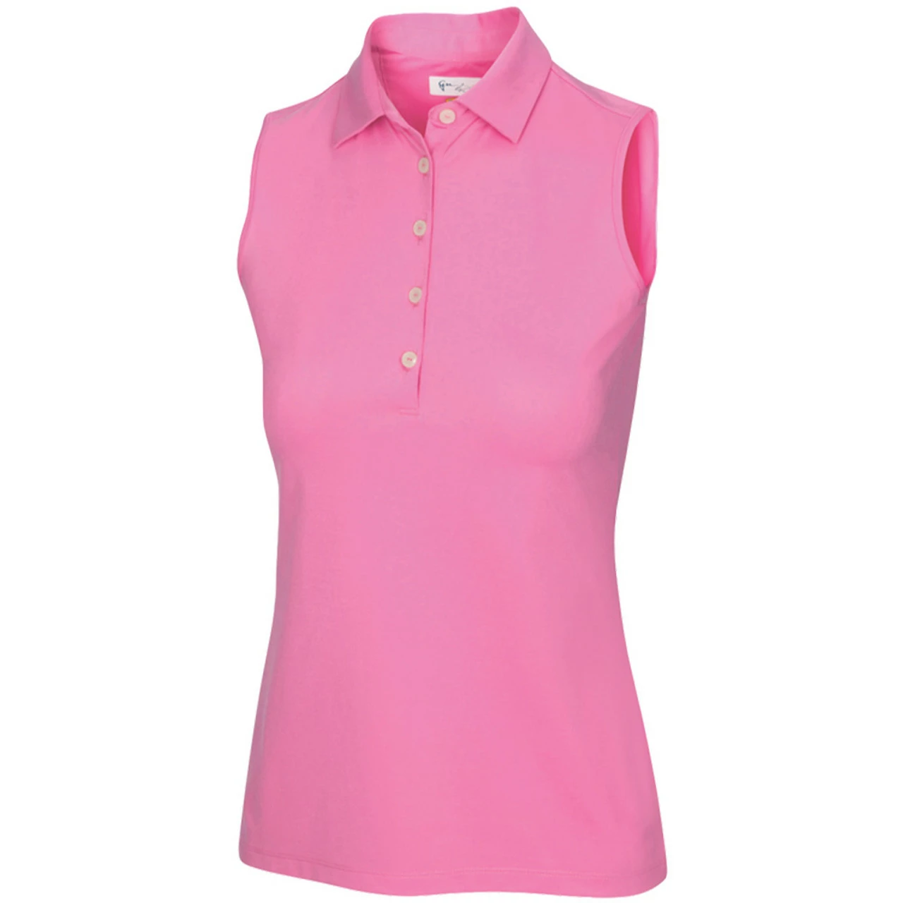 Greg Norman Women's Freedom Micro Pique Sleeveless Polo 13 Greg Norman Women's Freedom Micro Pique Sleeveless Polo - Image 11