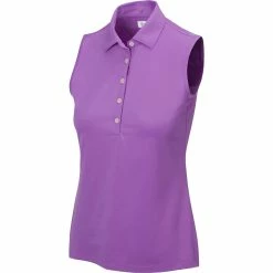 Greg Norman Women's Freedom Micro Pique Sleeveless Polo 21 Greg Norman Women's Freedom Micro Pique Sleeveless Polo -Golf Sales Store greg norman womens freedom micro pique sleeveless polo sugar plum 01 26167.1659043420