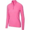 Greg Norman Women's Peached Heather 1/4 Zip -Golf Sales Store greg norman womens peached heather 1 4 zip paradise heather 01 60587.1633111170
