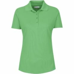 Greg Norman Women's Short Sleeve Protek Micro Pique Polo -Golf Sales Store greg norman womens short sleeve protek micro pique polo cilantro 01 02023.1633463944