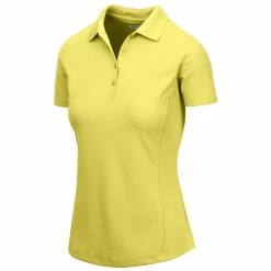 Greg Norman Women's Short Sleeve Protek Micro Pique Polo -Golf Sales Store greg norman womens short sleeve protek micro pique polo sunbright 01 12466.1633463944