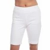 IBKUL Stain Resistant Solid Shorts 1 IBKUL Stain Resistant Solid Shorts -Golf Sales Store ibkul stain resistant solid short white 01 39719.1659043244