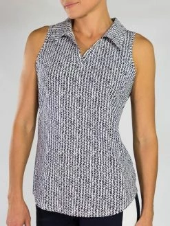 Jofit Tech Cutaway Polo - Herringbone