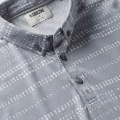 Linksoul Batik Stripe Oxford Polo -Golf Sales Store linksoul batik stripe oxford polo soft sky 02 02029.1676596486