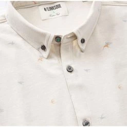 Linksoul Songbird Print Anza Shirt 42 Linksoul Songbird Print Anza Shirt -Golf Sales Store linksoul songbird print anza shirt sand heather 02 59517.1676591358