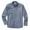 Linksoul The Redford Shirt -Golf Sales Store linksoul the redford shirt chambray blue 01 34683.1636743970