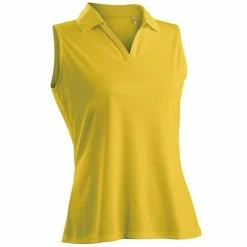 Nancy Lopez Luster Sleeveless Polo 9 Nancy Lopez Luster Sleeveless Polo -Golf Sales Store nancy lopez luster sleeveless polo amber 01 50739.1633466644