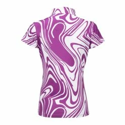 Nancy Lopez Rush Polo -Golf Sales Store nancy lopez rush polo iris 02 86390.1648052620