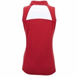Nancy Lopez Zone Sleeveless Polo -Golf Sales Store nancy lopez zone sleeveless polo cherry 02 41829.1648053527