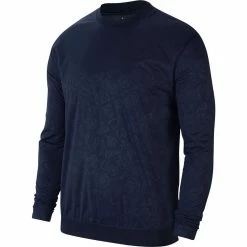 Nike Shield Crewneck -Golf Sales Store nike shield crewneck obsidian 01 01062.1632935452