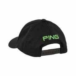 Ping Junior Tour Hat 9 Ping Junior Tour Hat -Golf Sales Store ping junior tour hat black electric green 02 05893.1662670127