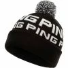 Ping Logo Bobble Beanie 2 Ping Logo Bobble Beanie -Golf Sales Store ping logo bobble beanie black white 01 33522.1643119936