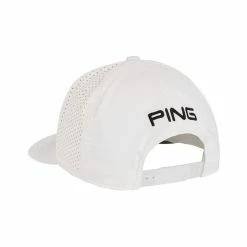 Ping Tour Vented Delta Hat -Golf Sales Store ping tour vented delta hat white 02 36750.1652363404