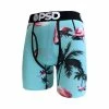 PSD Modal Flamingo Boxer Brief -Golf Sales Store psd modal flamingo boxer brief turquoise 01 61169.1633031028