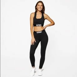 PSD Women's Solids Leggings 13 PSD Women's Solids Leggings -Golf Sales Store psd womens solids legging black 04 50766.1636748074