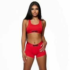 PSD Women's Solids Sports Bra -Golf Sales Store psd womens solids sports bra red 01 59474.1636747078