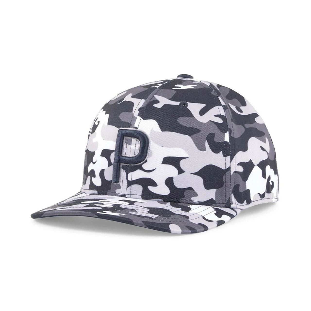 Puma Camo Pattern P Snapback Hat 5 Puma Camo Pattern P Snapback Hat - Image 3