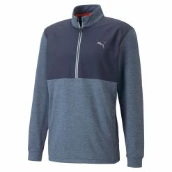 Puma Cloudspun WRMLBL 1/4 Zip 9 Puma Cloudspun WRMLBL 1/4 Zip -Golf Sales Store puma cloudspun wrmlbl 1 4 zip navy blazer evening sky 01 56524.1678219625