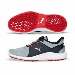 Puma Men's Ignite Fasten8 Disc Golf Shoes -Golf Sales Store puma ignite fasten8 disc golf shoes quarry silver navy blazer 01 90152.1676595655