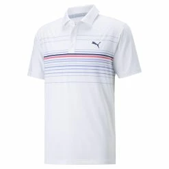 Puma Mattr Canyon Polo -Golf Sales Store puma mattr canyon polo white sunset pink 01 09027.1662137884