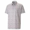 Puma Mattr Florals Polo -Golf Sales Store puma mattr florals polo high rise flamingo pink 01 87489.1678825378