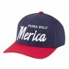 Puma Merica Script Snapback Hat -Golf Sales Store puma merica script snapback hat navy blazer high risk red 01 84069.1633012849