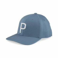 Puma P Hat -Golf Sales Store puma p hat evening sky ash gray 01 22272.1678809181