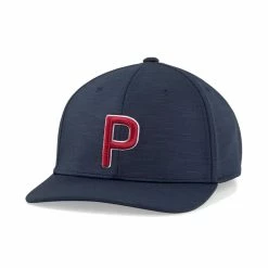 Puma P Snapback Hat 9 Puma P Snapback Hat -Golf Sales Store puma p snapback hat navy blazer ski patrol 01 36553.1648652224