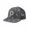 Puma Pineapple Trucker P Hat -Golf Sales Store puma pineapple trucker p hat quiet shade pink mist 01 64181.1678814878