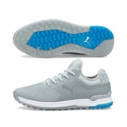 Puma Men's PROADAPT Alphacat Golf Shoes -Golf Sales Store puma proadapt alphacat golf shoes high rise silver ibiza blue 01 77051.1649191813