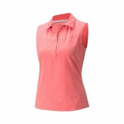 Puma Women's Harding Sleeveless Polo -Golf Sales Store puma womens harding sleeveless polo rapture rose 01 01453.1649187521
