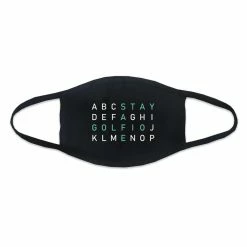 Golfio Washable Fashion Double Layer Fabric Face Mask - 3 Pack Assorted -Golf Sales Store ren2585 black 1 3 33864.1594261829