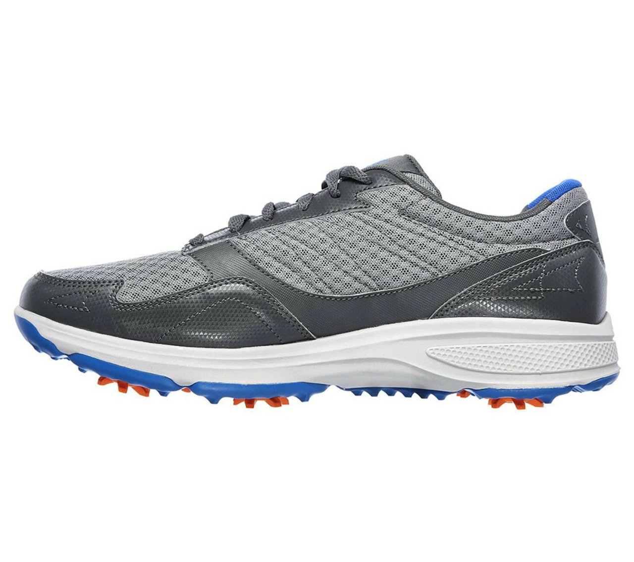 Skechers Men's Go Golf Torque - Sport Golf Shoes - Relaxed Fit - Charcoal/Blue 4 Skechers Men's Go Golf Torque - Sport Golf Shoes - Relaxed Fit - Charcoal/Blue - Image 2